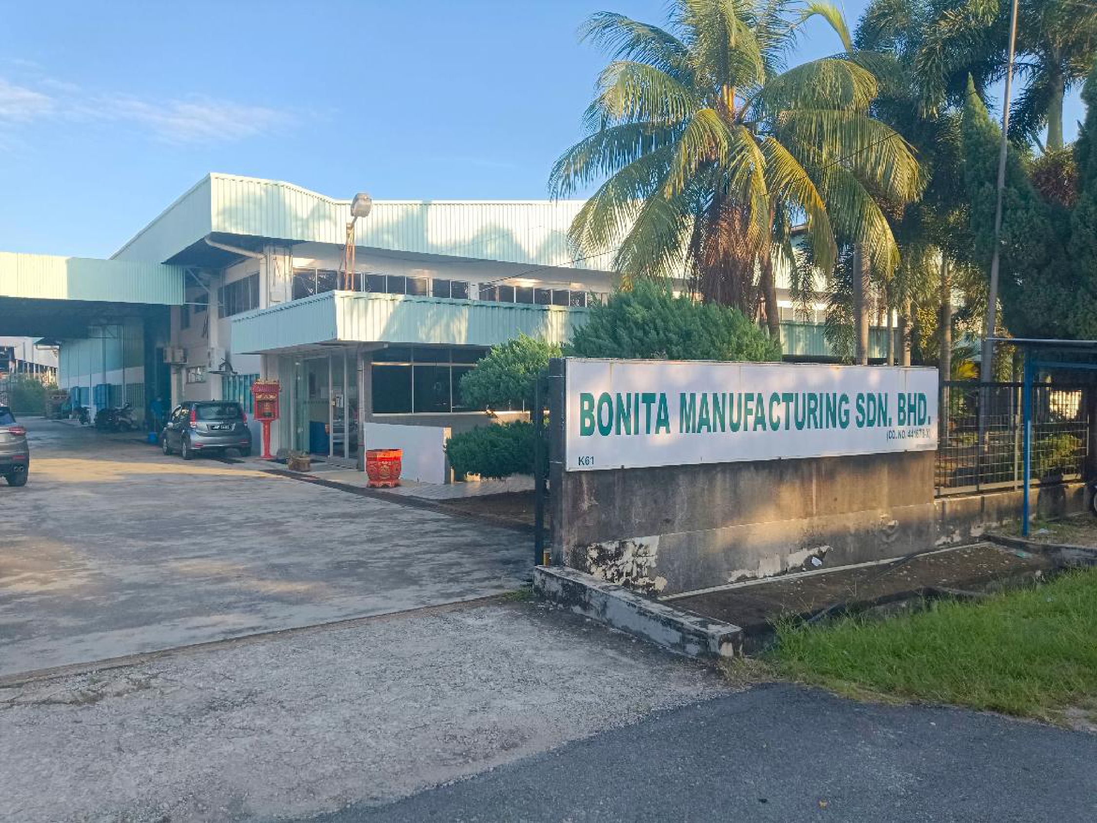 BONITA MANUFACTURING SDN. BHD.