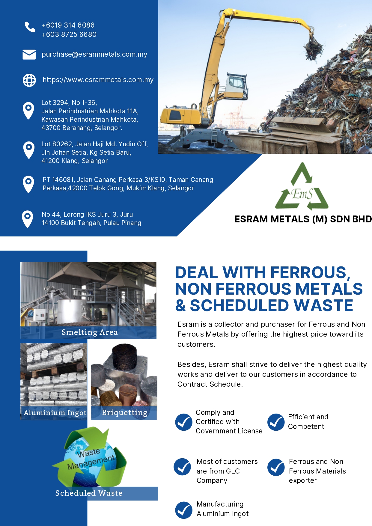 ESRAM METALS (M) SDN. BHD.