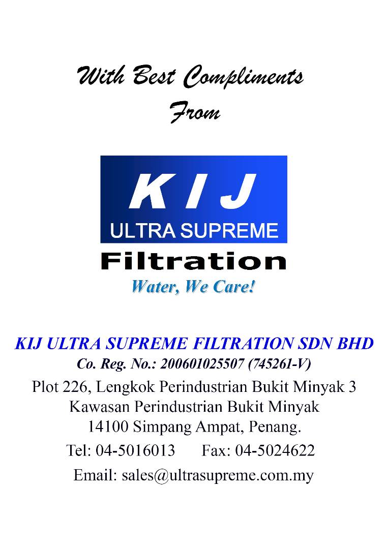 KIJ ULTRA SUPREME FILTRATION SDN. BHD.