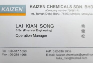 KAIZEN CHEMICALS SDN. BHD.