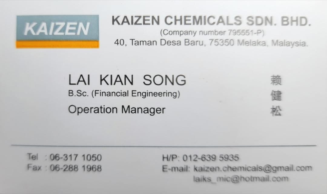 KAIZEN CHEMICALS SDN. BHD.