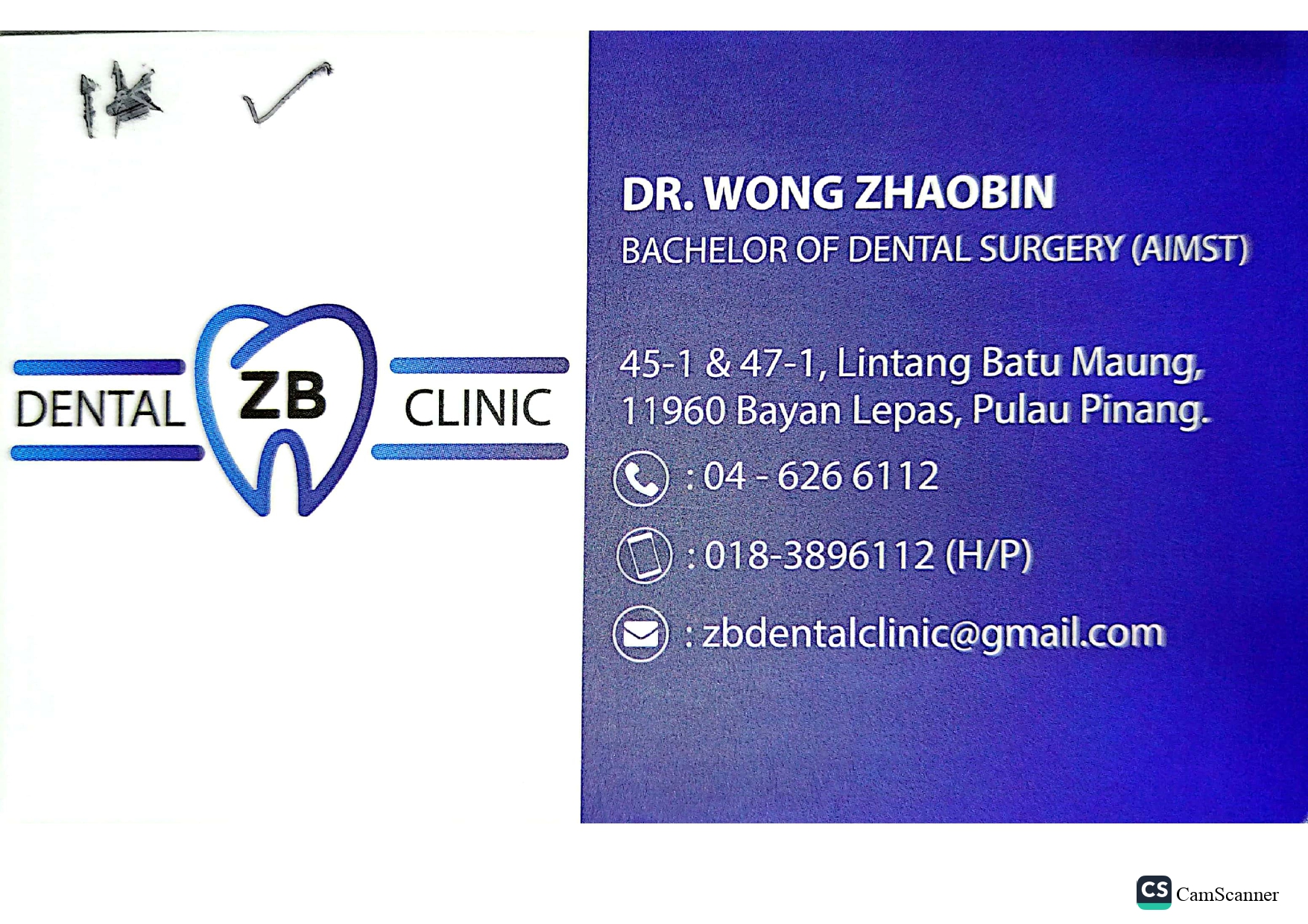 KLINIK PERGIGIAN ZB