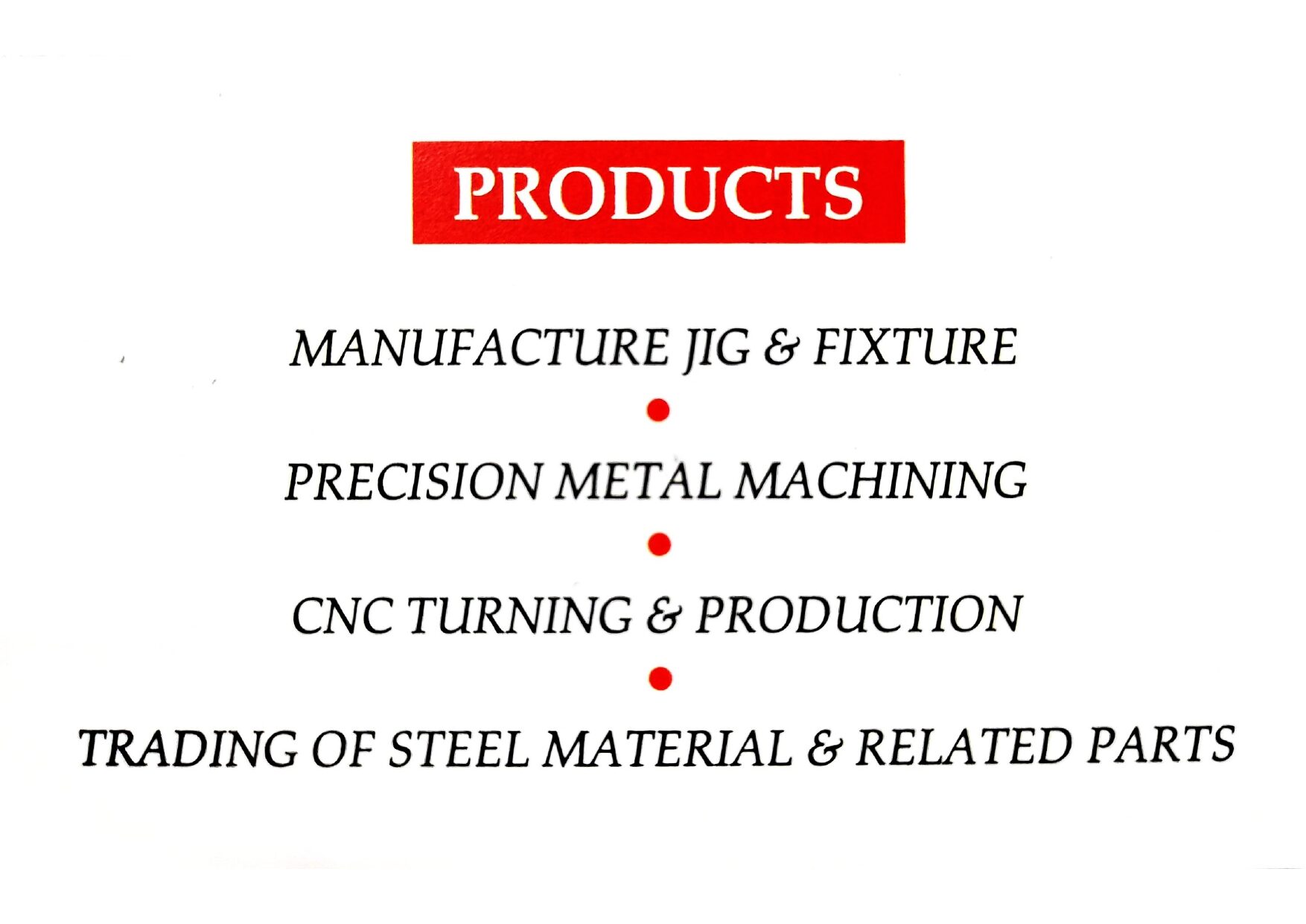 GCS PRECISION INDUSTRIES SDN. BHD.