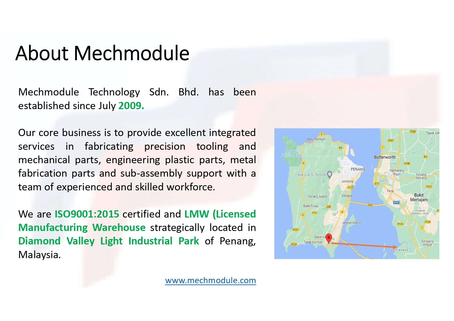 MECHMODULE TECHNOLOGY SDN. BHD.