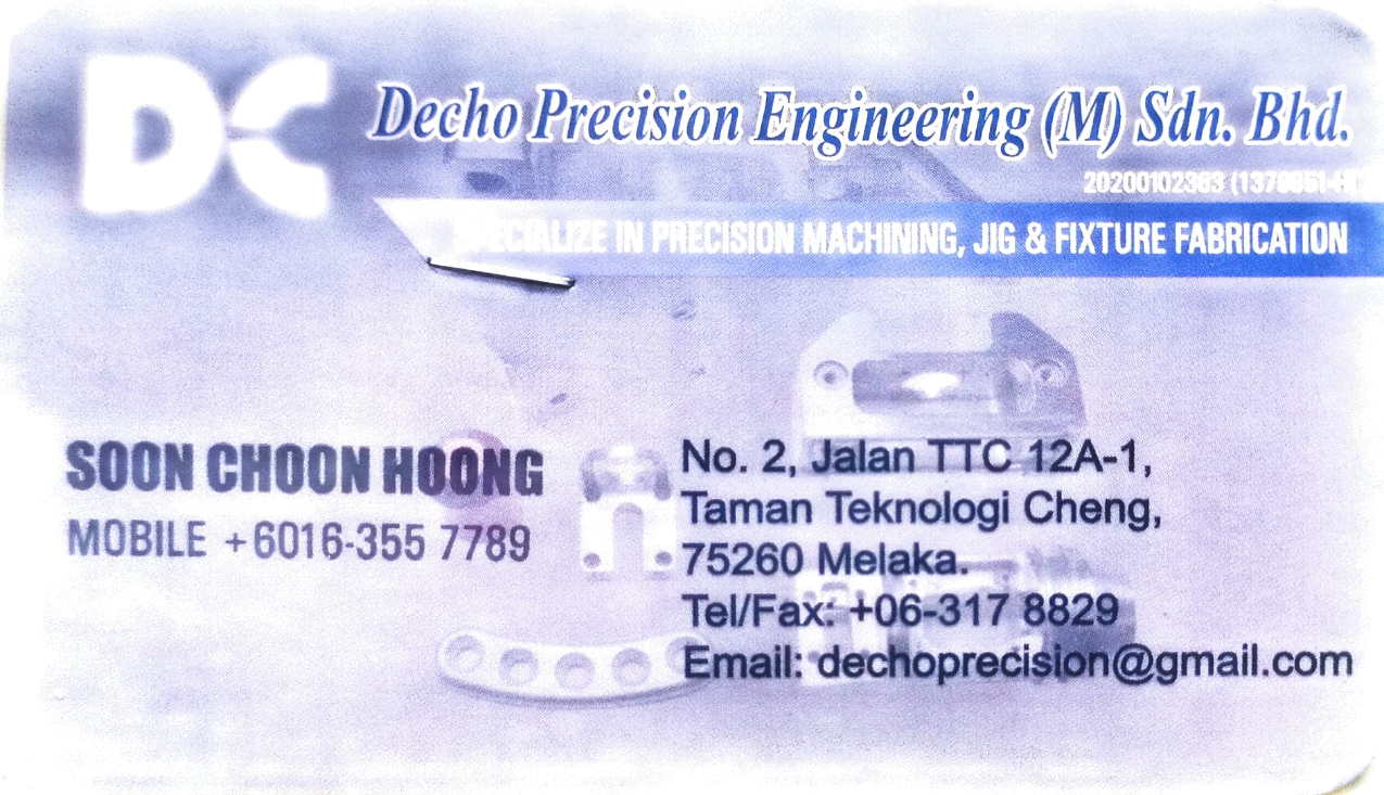 DECHO PRECISION ENGINEERING (M) SDN. BHD.