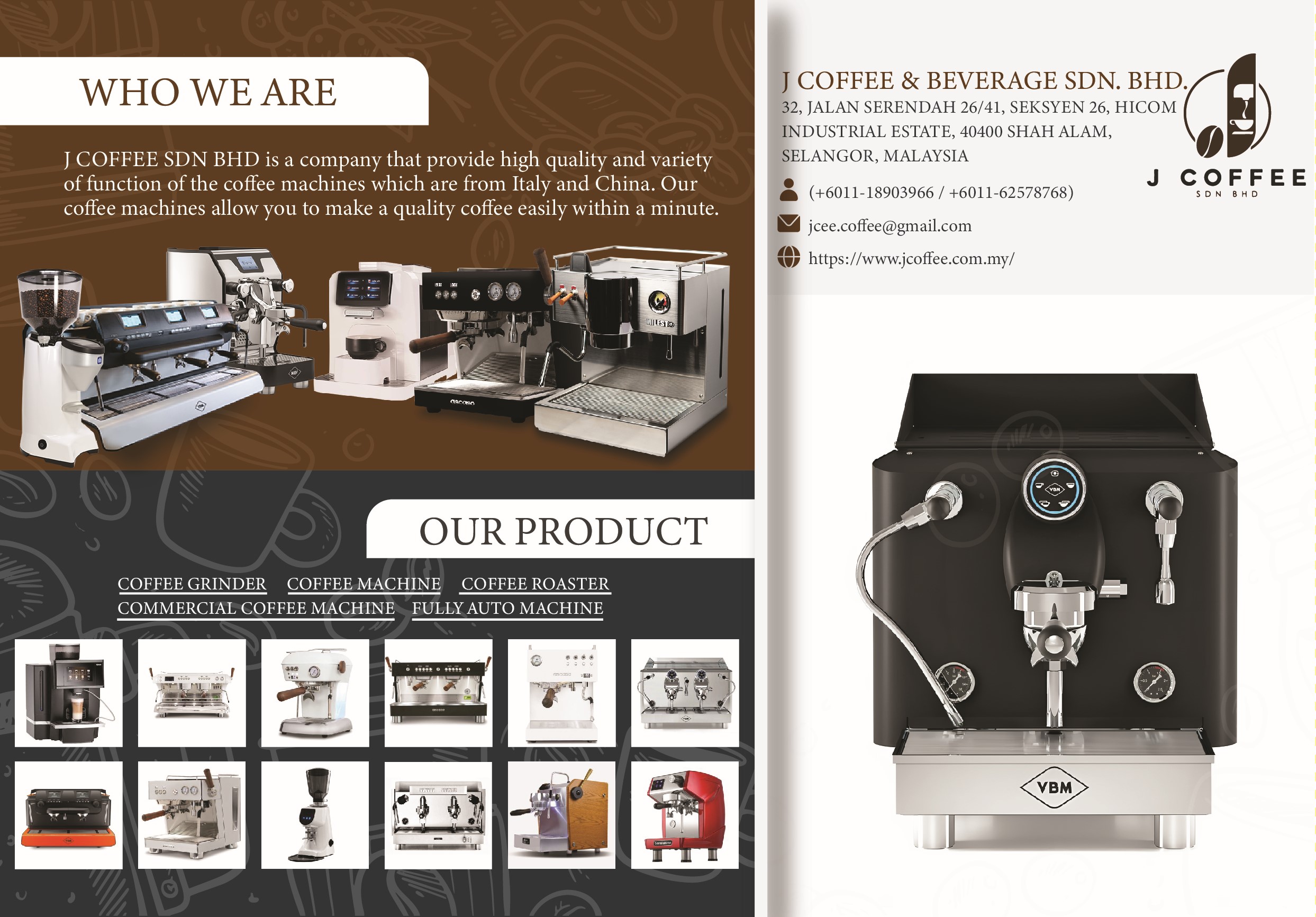 J COFFEE & BEVERAGE SDN. BHD.