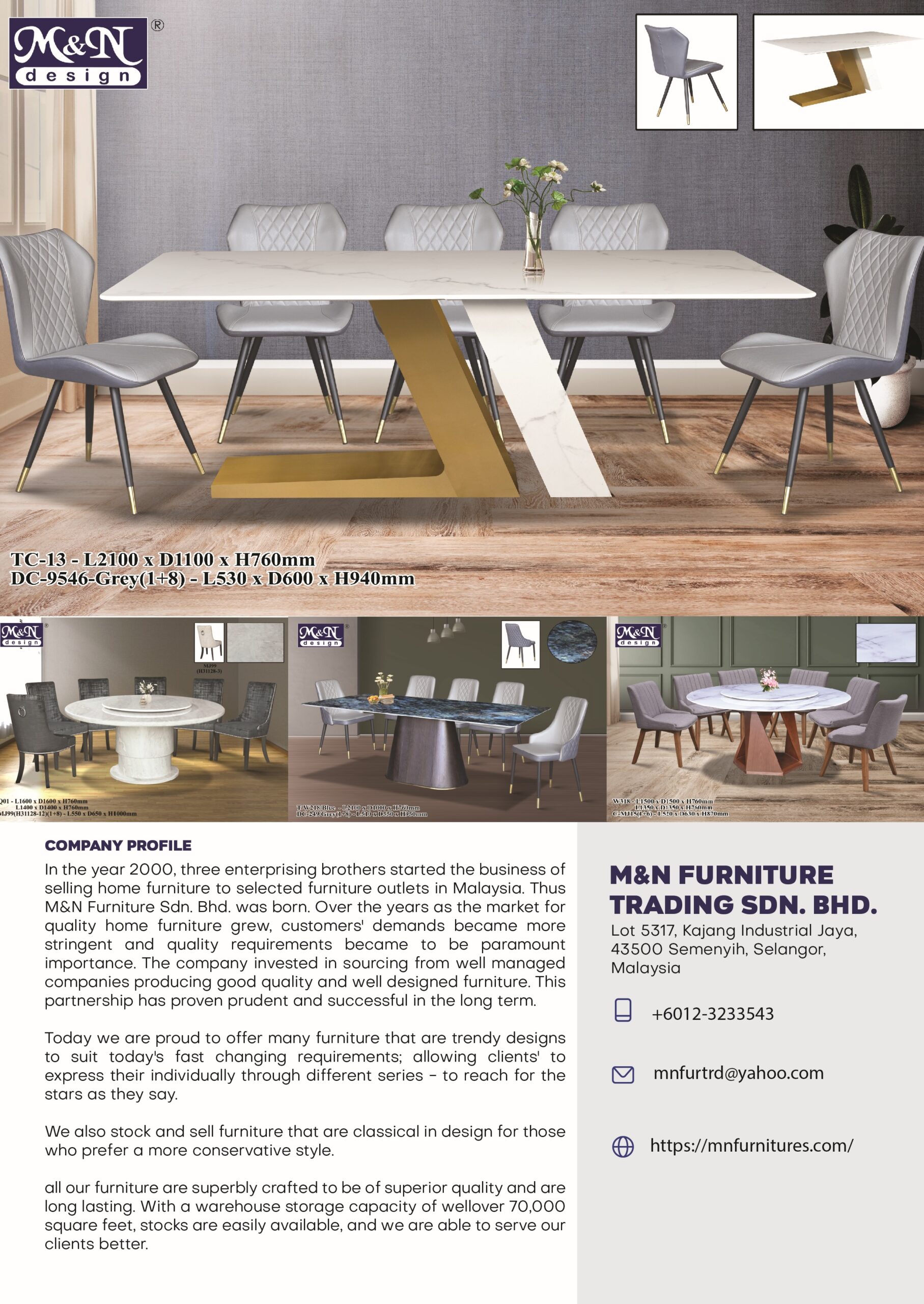 M&N FURNITURE TRADING SDN. BHD.