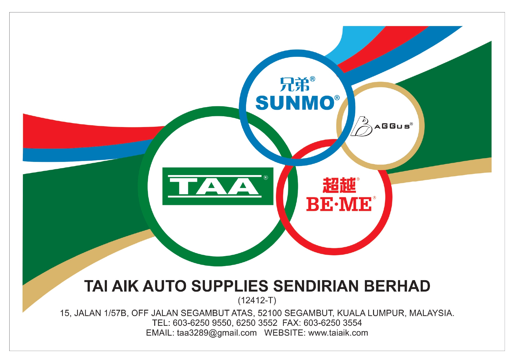 TAI AIK AUTO SUPPLIES SENDIRIAN BERHAD