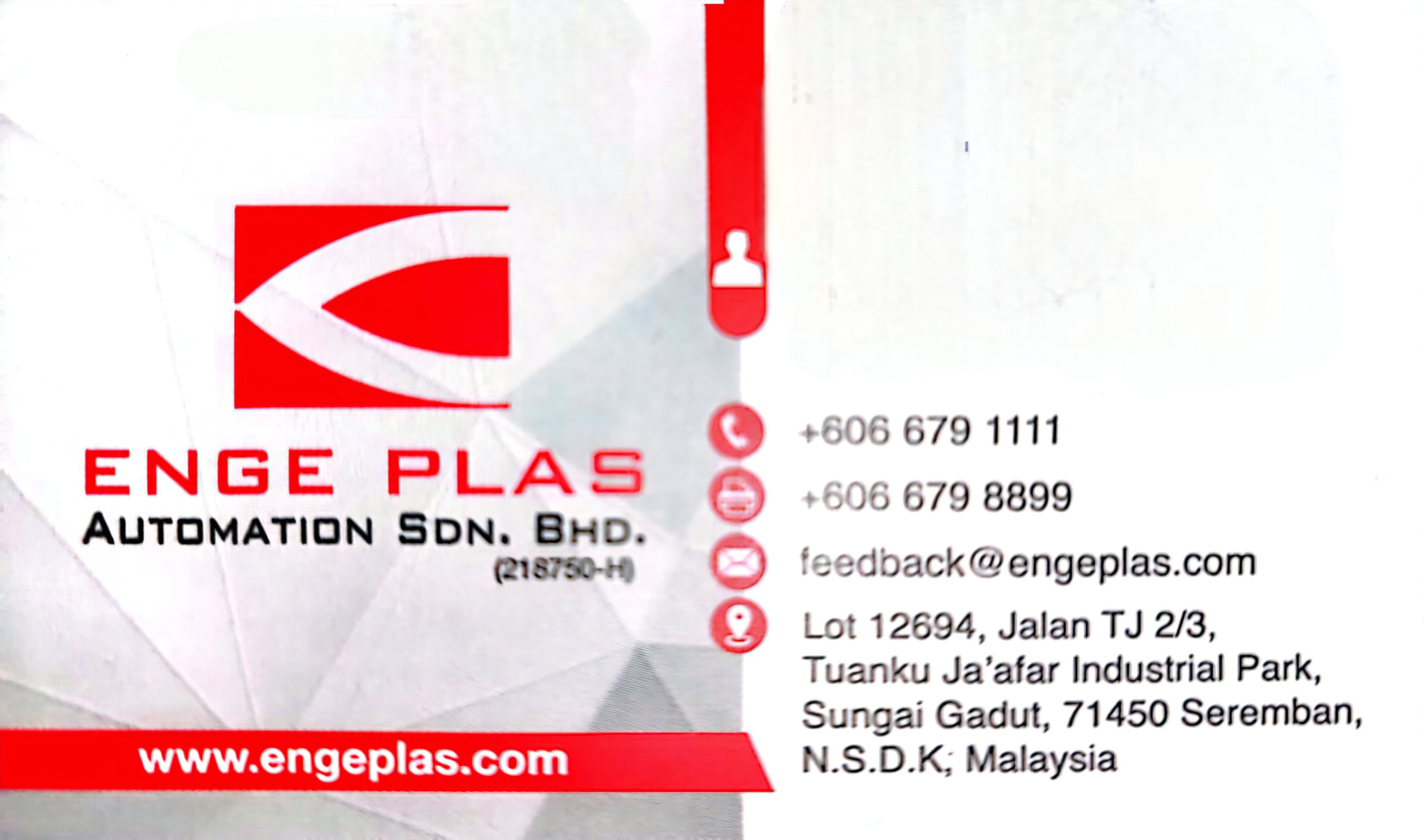 ENGE PLAS AUTOMATION SDN. BHD.