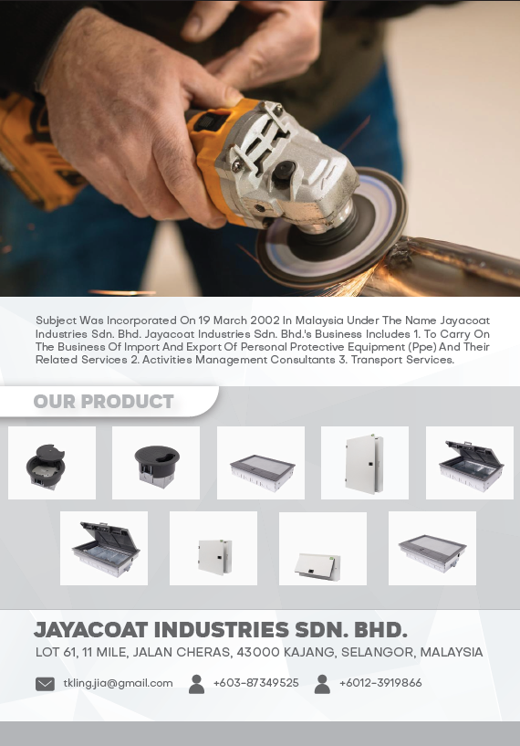 JAYACOAT INDUSTRIES SDN. BHD.