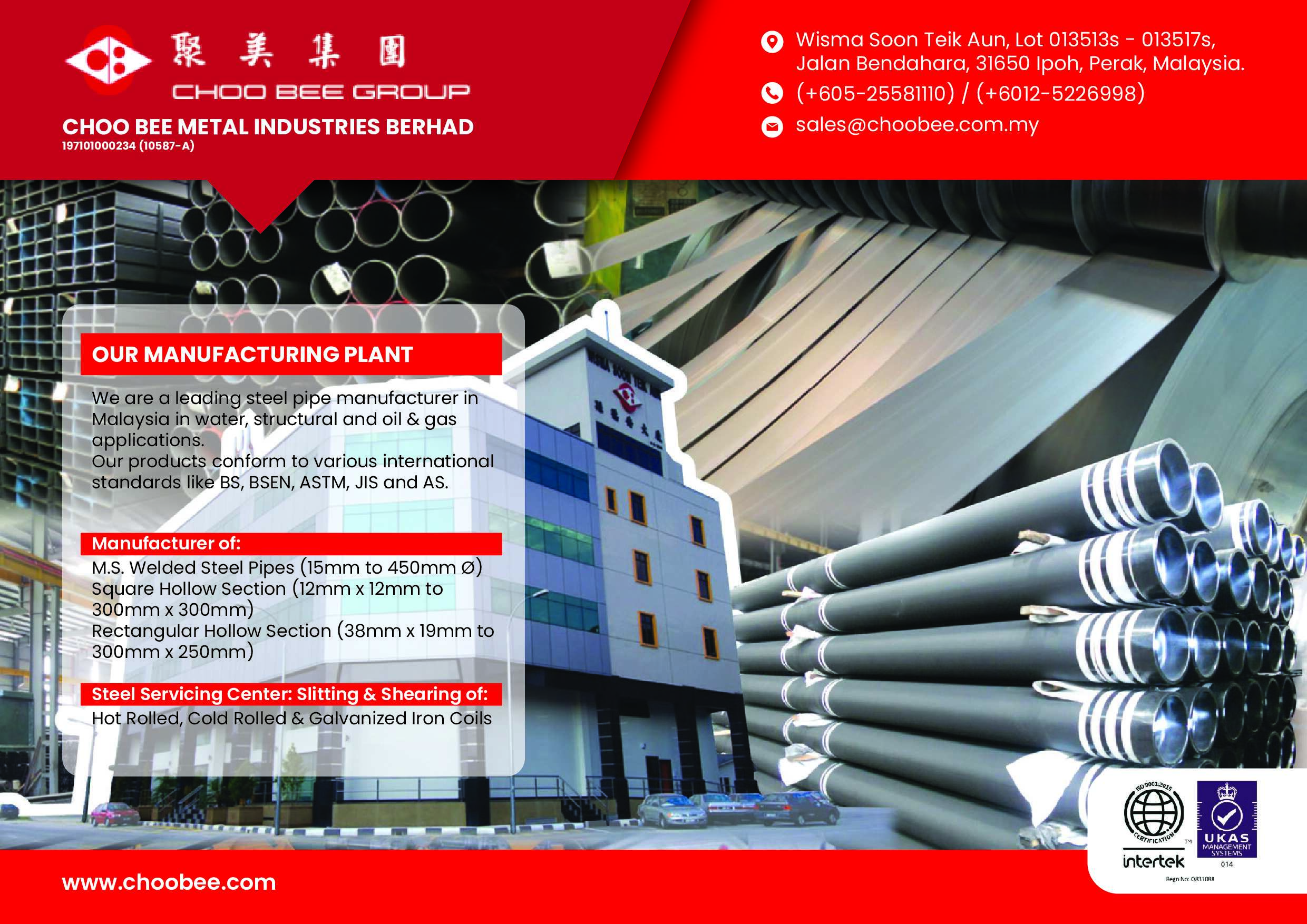 CHOO BEE METAL INDUSTRIES BERHAD