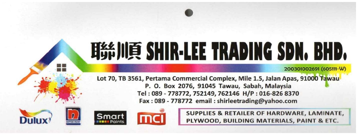 SHIR-LEE TRADING SDN. BHD.