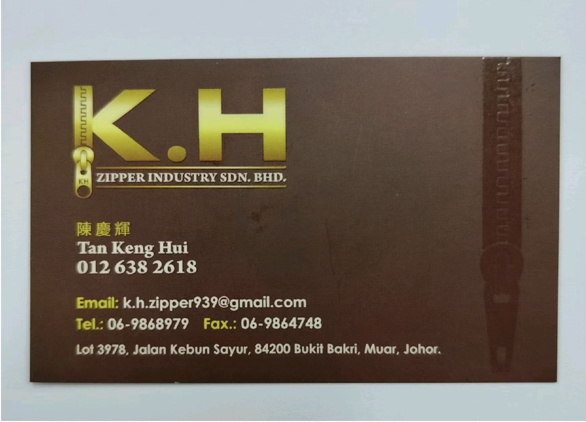 K.H. ZIPPER INDUSTRY SDN. BHD.