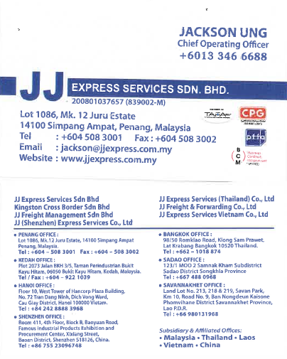 JJ EXPRESS SERVICES SDN. BHD.