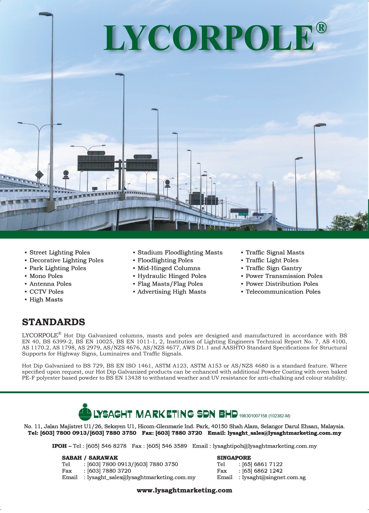 LYSAGHT GALVANIZED STEEL BERHAD