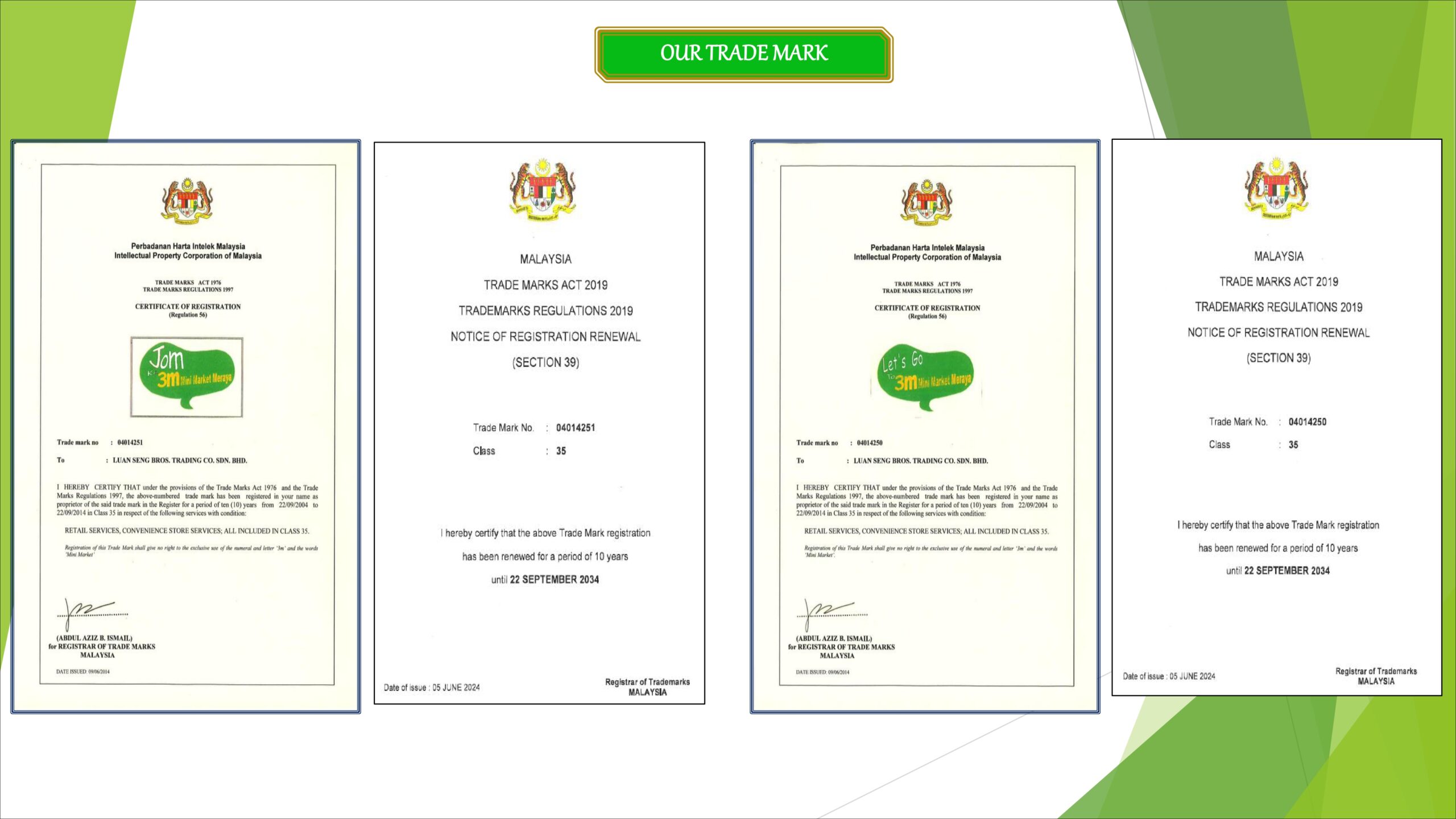 LUAN SENG BROS TRADING CO SDN. BHD.