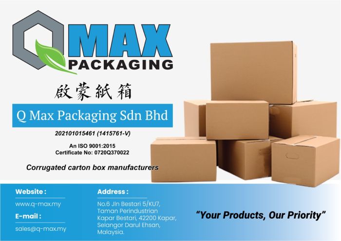 Q MAX PACKAGING SDN. BHD.