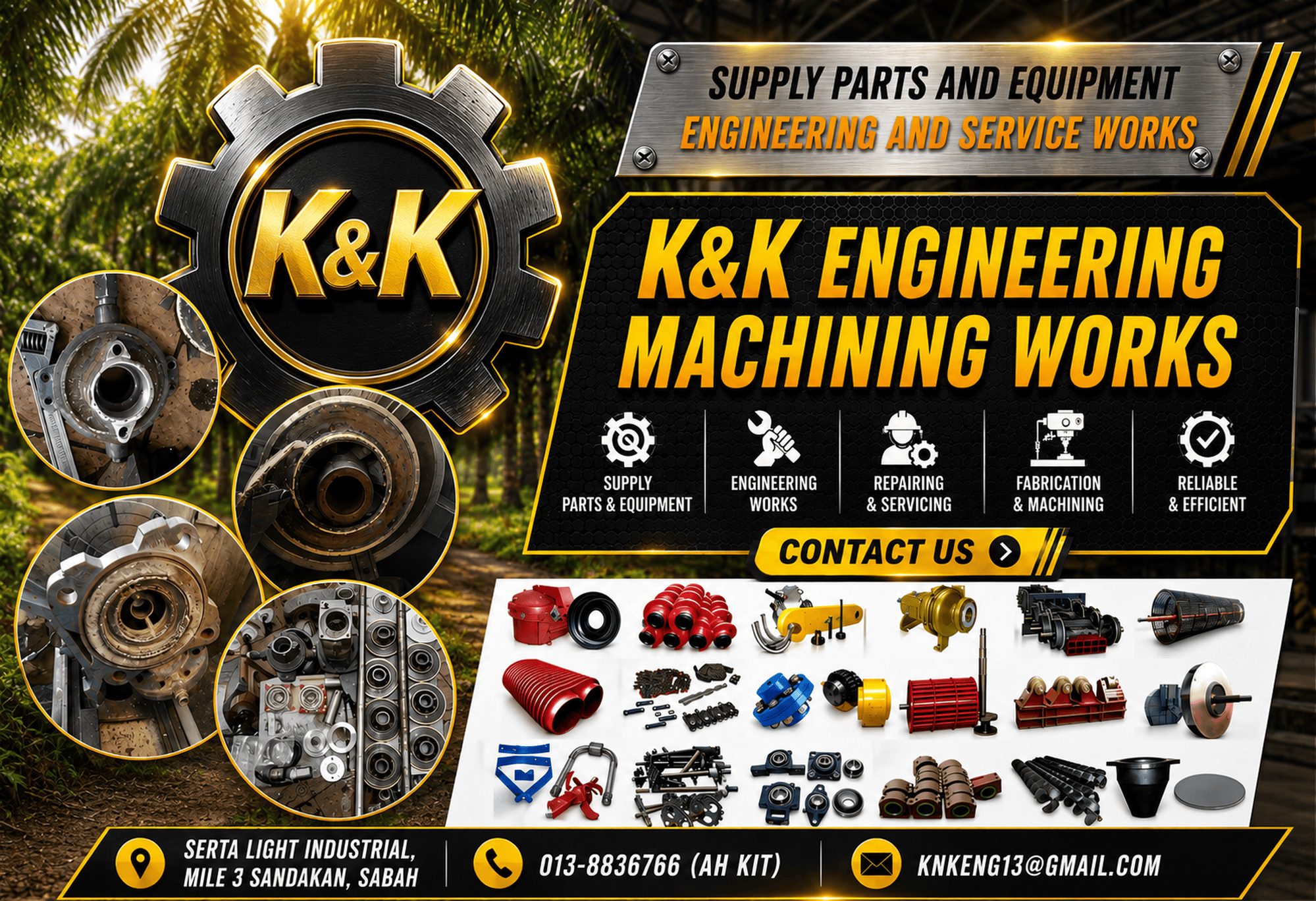 K & K ENGINEERING MACHINING WORKS